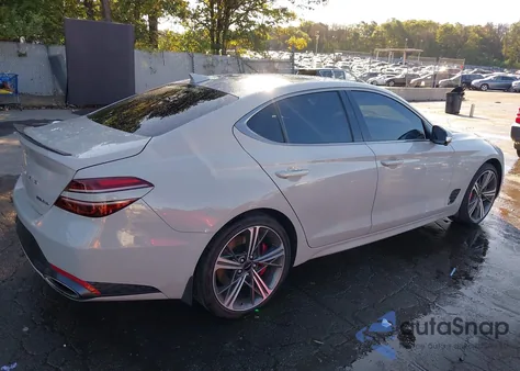 2024 Genesis G70 3.3T Awd Sport Advanced из США, поврежденный, VIN KMTG54SE9RU139518